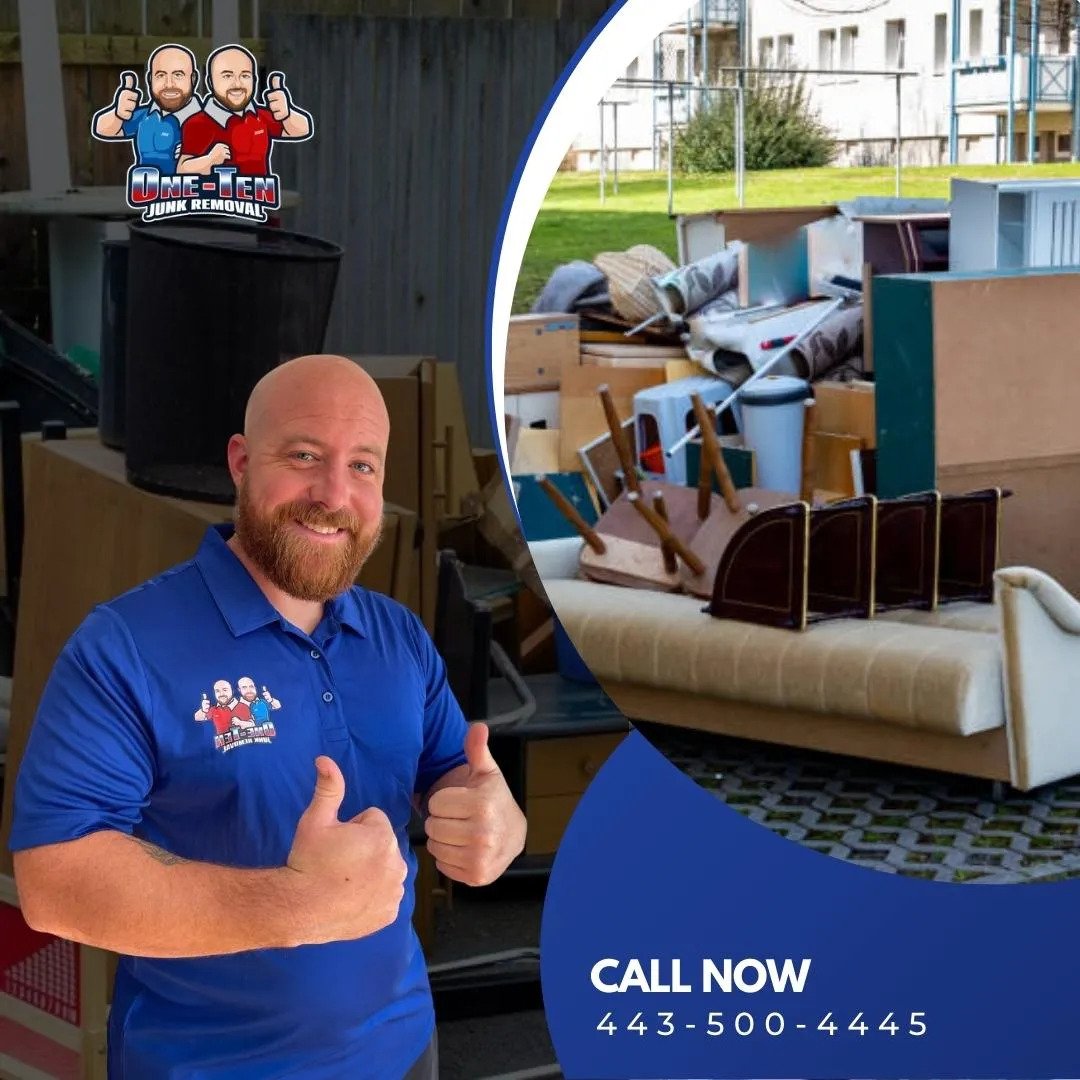 Best Junk Removal near me in Harford County Maryland, One Ten Junk Removal